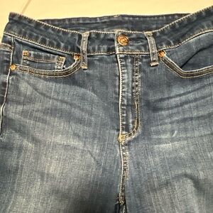 Seven7 High rise Skinny Jeans Raw Hem 8